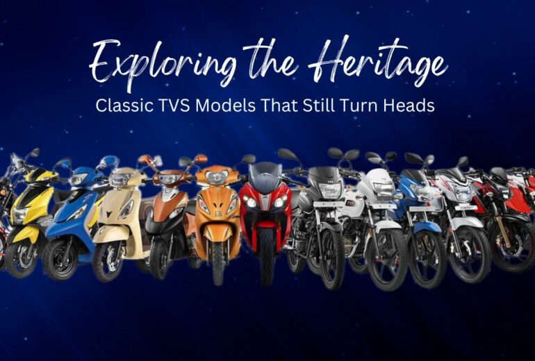 Explore the Latest TVS Two-Wheelers